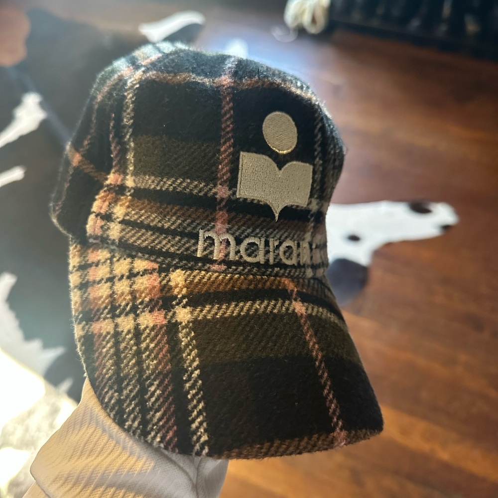 Isabel Marant wool plaid hat